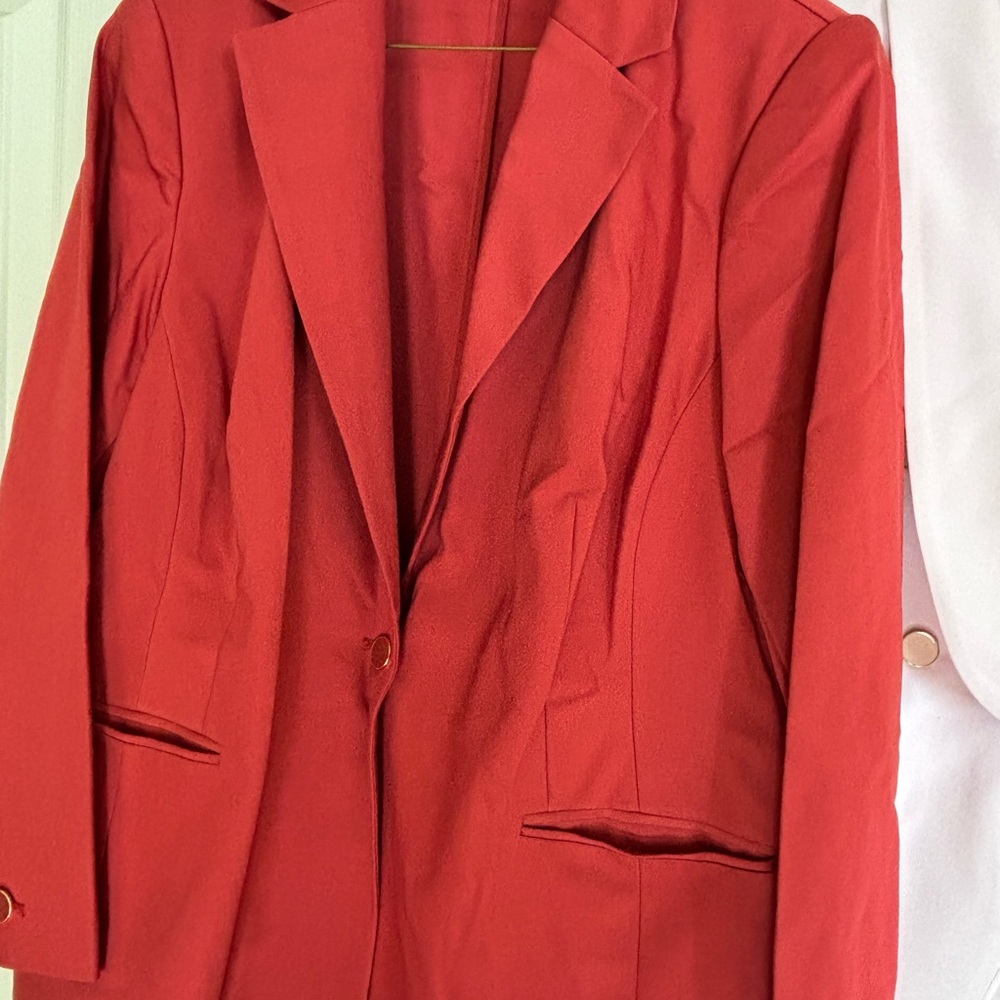 Lane Bryant Red Blazer